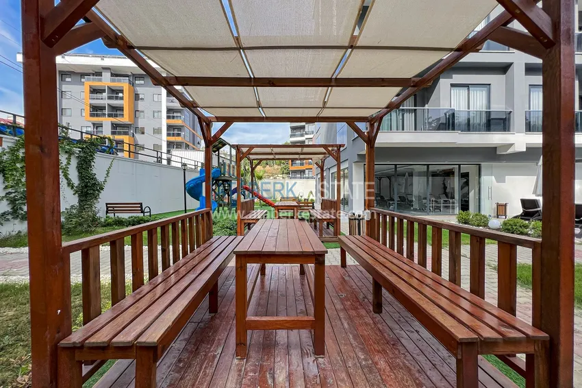 Jednopokojowy apartament z meblami od właściciela — dzielnica Avsallar, Alanya 9 