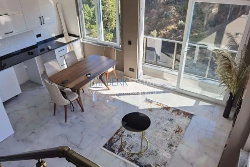 Kupuj  Dwupoziomowy penthouse 2+1 z widokiem na las — dzielnica Avsallar, Alanya 4 