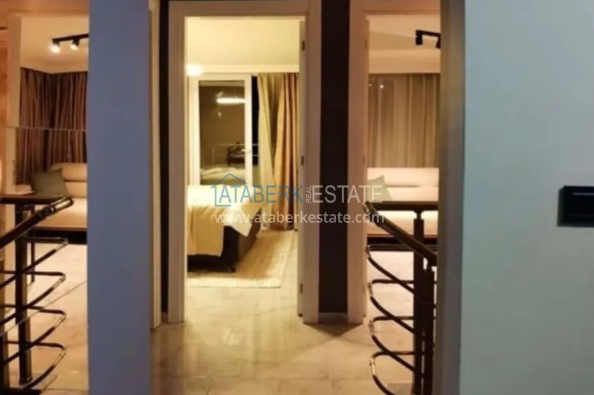 Kupuj  Dwupoziomowy penthouse 2+1 z widokiem na las — dzielnica Avsallar, Alanya 9 