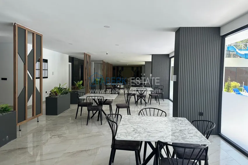 Dwupoziomowy penthouse 2+1 z widokiem na las — dzielnica Avsallar, Alanya 9 