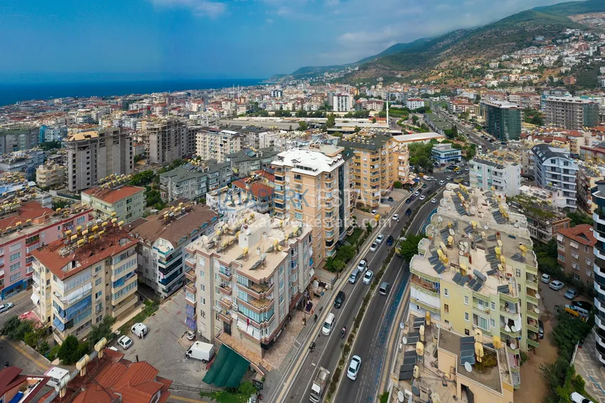 Apartament 2+1 z meblami nadaje się na zezwolenie na pobyt - Alanya, centrum 2 