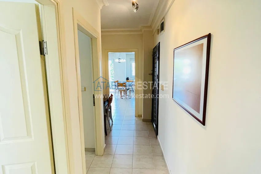 Kupuj  Apartament 2+1 z meblami, odpowiedni na zezwolenie na pobyt — centrum Alanya, Plaża Kleopatra 2 