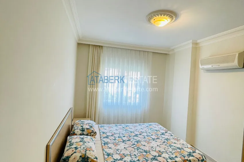 Kupuj  Apartament 2+1 z meblami, odpowiedni na zezwolenie na pobyt — centrum Alanya, Plaża Kleopatra 9 