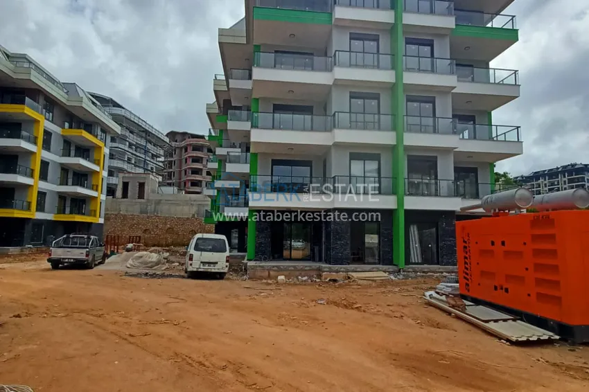 Zdjęcie -  Nowoczesny rodzinny kompleks mieszkalny z luksusową infrastrukturą w budowie — Alanya, Oba 2 