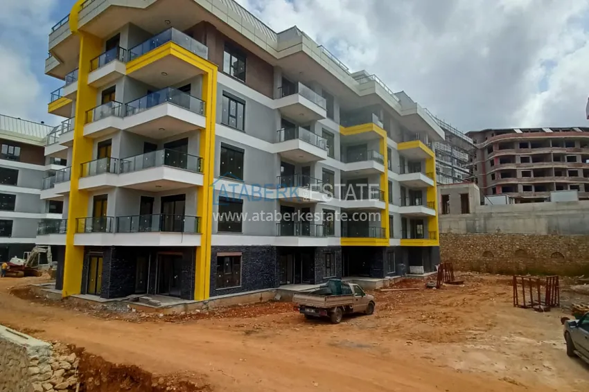 Zdjęcie -  Nowoczesny rodzinny kompleks mieszkalny z luksusową infrastrukturą w budowie — Alanya, Oba 6 