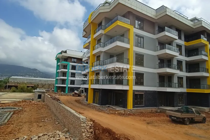 Zdjęcie -  Nowoczesny rodzinny kompleks mieszkalny z luksusową infrastrukturą w budowie — Alanya, Oba 8 