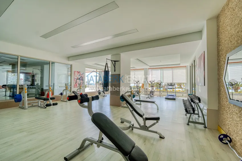 Umeblowany apartament z widokiem na morze 50 metrów od plaży — Kargicak, Alanya 10 