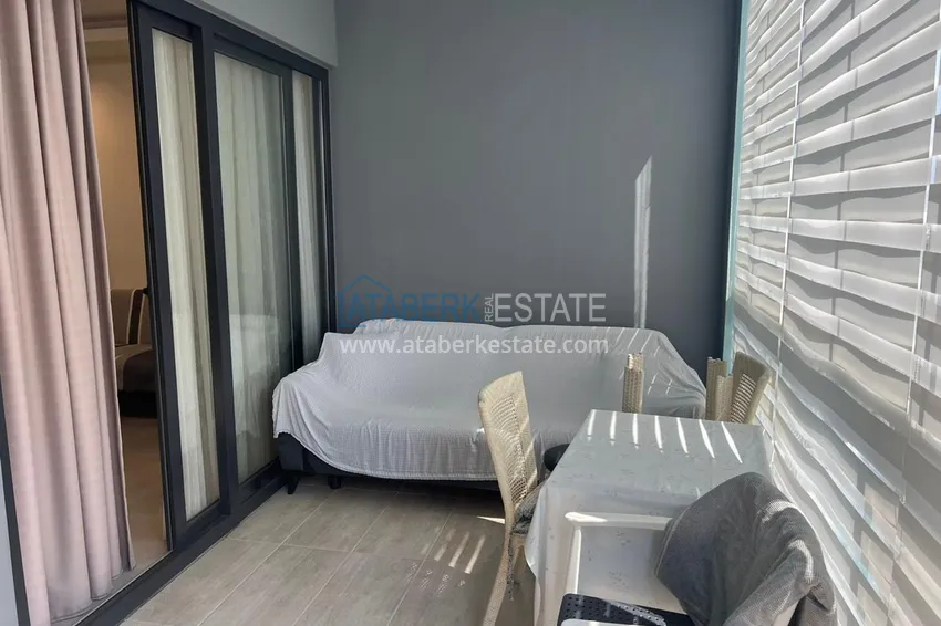 Kupuj  Apartament 1+1 umeblowany od właściciela - Alanya, Mahmutlar, przeszklony balkon, strona południowa 12 