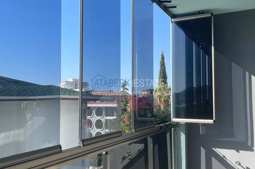Kupuj  Apartament 1+1 umeblowany od właściciela - Alanya, Mahmutlar, przeszklony balkon, strona południowa 13 