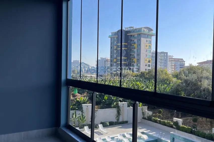 Kupuj  Apartament 1+1 umeblowany od właściciela - Alanya, Mahmutlar, przeszklony balkon, strona południowa 14 