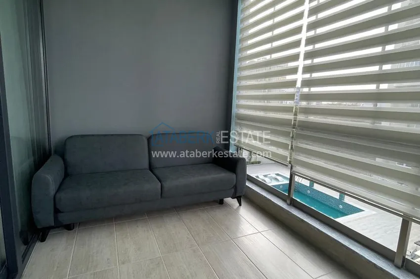 Kupuj  Apartament 1+1 umeblowany od właściciela - Alanya, Mahmutlar, przeszklony balkon, strona południowa 17 