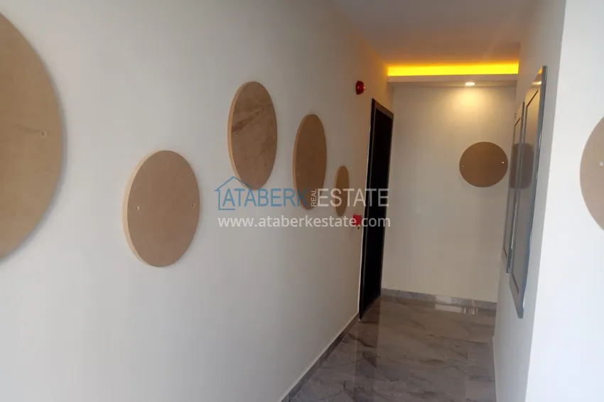 Dobrze wykończony apartament z jedną sypialnią w kompleksie z luksusową infrastrukturą - Alanya, dzielnica Payallar 19