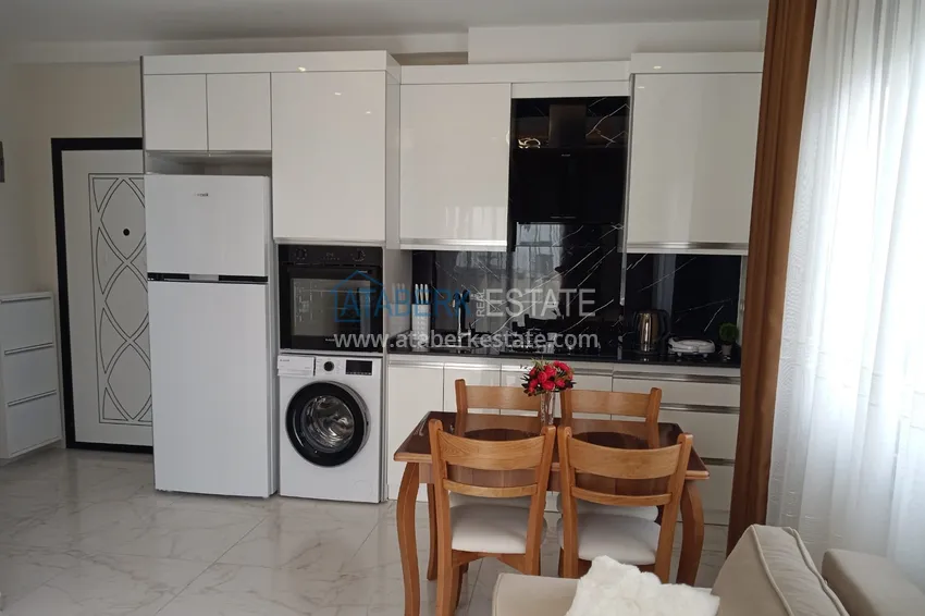 Kupuj Dobrze wykończony apartament z jedną sypialnią w kompleksie z luksusową infrastrukturą - Alanya, dzielnica Payallar 1