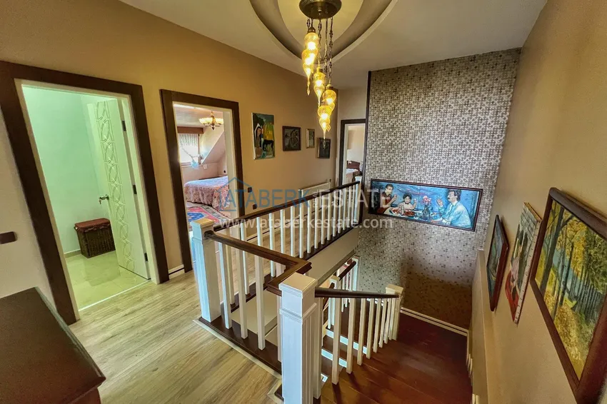 Kupuj  Panoramiczny duplex 5+1 z oddzielną kuchnią w centrum Alanyi, Bektash - odpowiedni dla obywatelstwa 17 