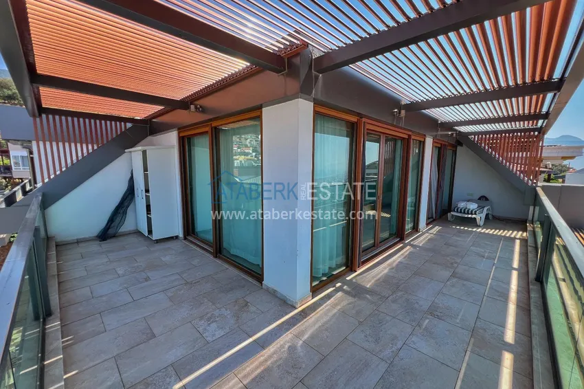 Kupuj  Panoramiczny duplex 5+1 z oddzielną kuchnią w centrum Alanyi, Bektash - odpowiedni dla obywatelstwa 24 