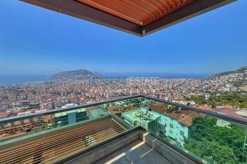 Kupuj  Panoramiczny duplex 5+1 z oddzielną kuchnią w centrum Alanyi, Bektash - odpowiedni dla obywatelstwa 27 