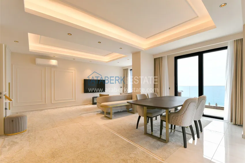 Kupuj  Przestronny apartament pod klucz 2+1 w kompleksie premium na pierwszej linii — Alanya, dzielnica Mahmutlar 4 