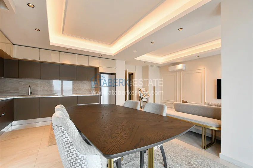 Kupuj  Przestronny apartament pod klucz 2+1 w kompleksie premium na pierwszej linii — Alanya, dzielnica Mahmutlar 6 