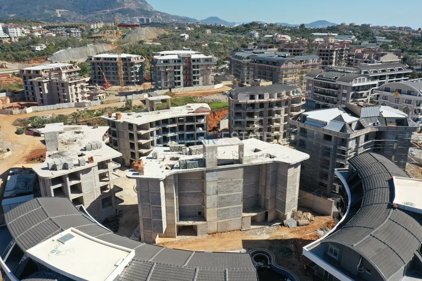 Zdjęcie -  Nowy projekt inwestycyjny dla kompleksu mieszkalnego w Górnej Oba, Alanya 3 