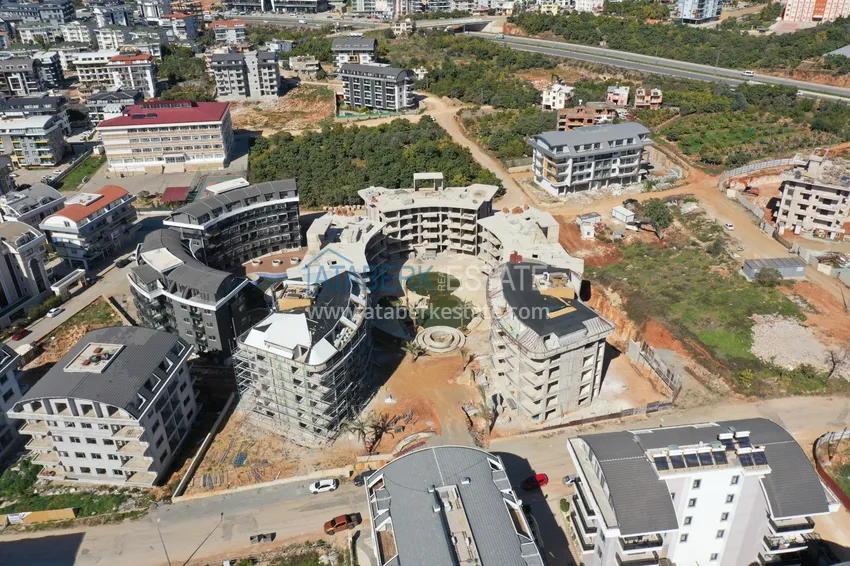 Zdjęcie -  Nowy projekt inwestycyjny dla kompleksu mieszkalnego w Górnej Oba, Alanya 7 