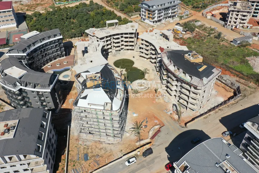 Zdjęcie -  Nowy projekt inwestycyjny dla kompleksu mieszkalnego w Górnej Oba, Alanya 9 