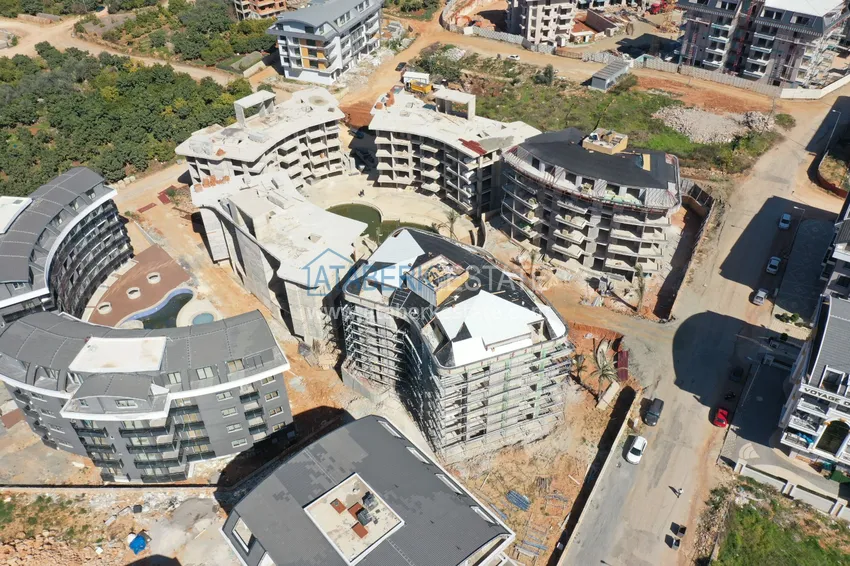 Zdjęcie -  Nowy projekt inwestycyjny dla kompleksu mieszkalnego w Górnej Oba, Alanya 10 