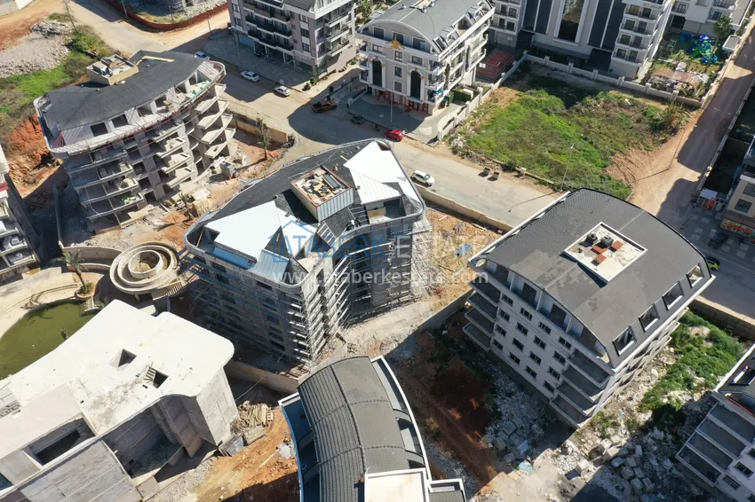 Zdjęcie -  Nowy projekt inwestycyjny dla kompleksu mieszkalnego w Górnej Oba, Alanya 14 