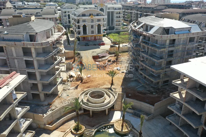 Zdjęcie -  Nowy projekt inwestycyjny dla kompleksu mieszkalnego w Górnej Oba, Alanya 15 
