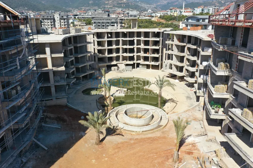Zdjęcie -  Nowy projekt inwestycyjny dla kompleksu mieszkalnego w Górnej Oba, Alanya 17 