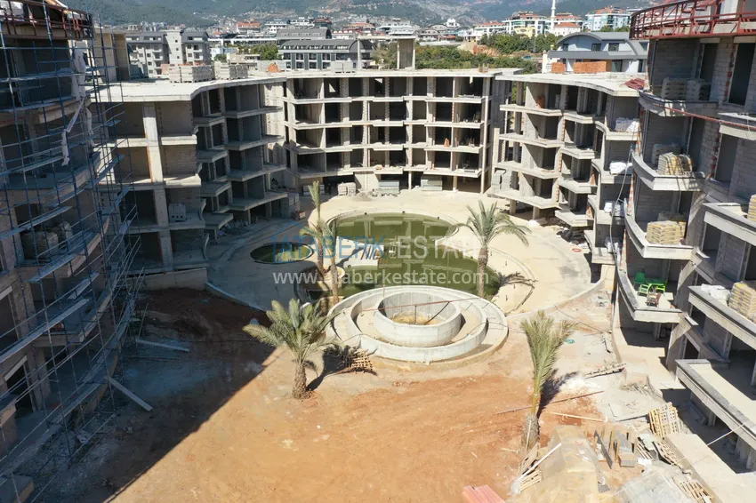 Zdjęcie -  Nowy projekt inwestycyjny dla kompleksu mieszkalnego w Górnej Oba, Alanya 18 