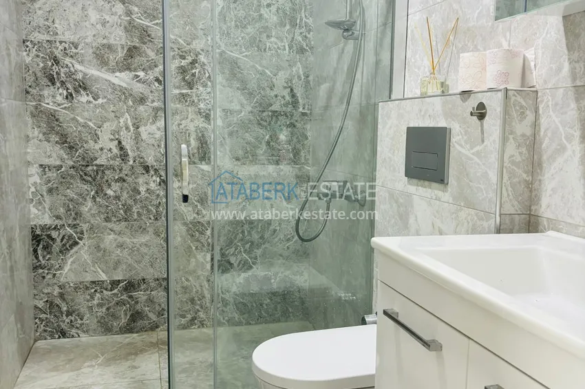 Kupuj  Dwupoziomowy penthouse 4+1 w ultra-luksusowym kompleksie z prywatną plażą — Alanya, Kestel 19 