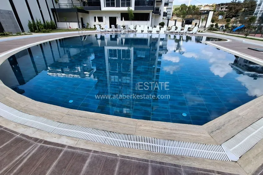 Jednopokojowe mieszkanie w nowoczesnym kompleksie - dzielnica Avsallar, Alanya 2 