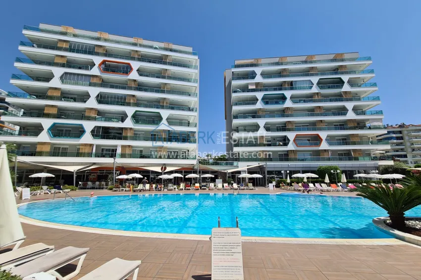 Apartament 2+1 od właściciela w kompleksie z infrastrukturą hotelową — Alanya, Avsallar 2 