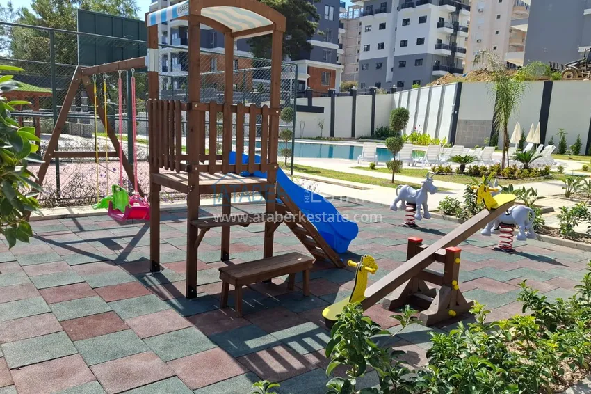 Jednopokojowe mieszkanie w nowoczesnym kompleksie - dzielnica Avsallar, Alanya 4 