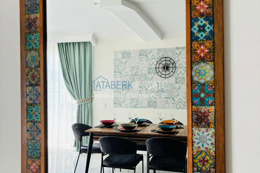 Kupuj  Dwupoziomowy penthouse 4+1 w ultra-luksusowym kompleksie z prywatną plażą — Alanya, Kestel 5 
