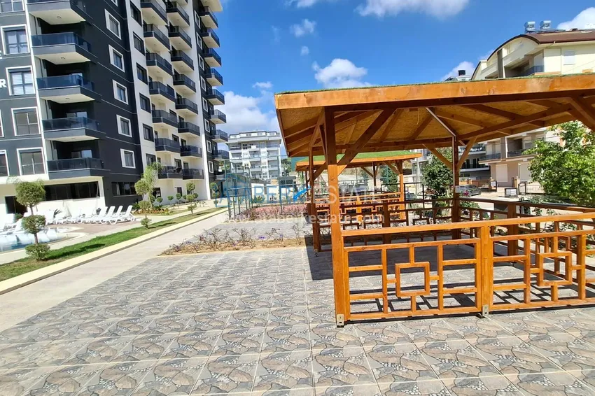 Jednopokojowe mieszkanie w nowoczesnym kompleksie - dzielnica Avsallar, Alanya 6 