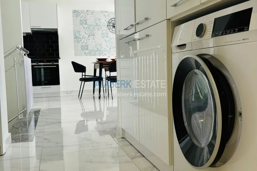 Kupuj  Dwupoziomowy penthouse 4+1 w ultra-luksusowym kompleksie z prywatną plażą — Alanya, Kestel 6 