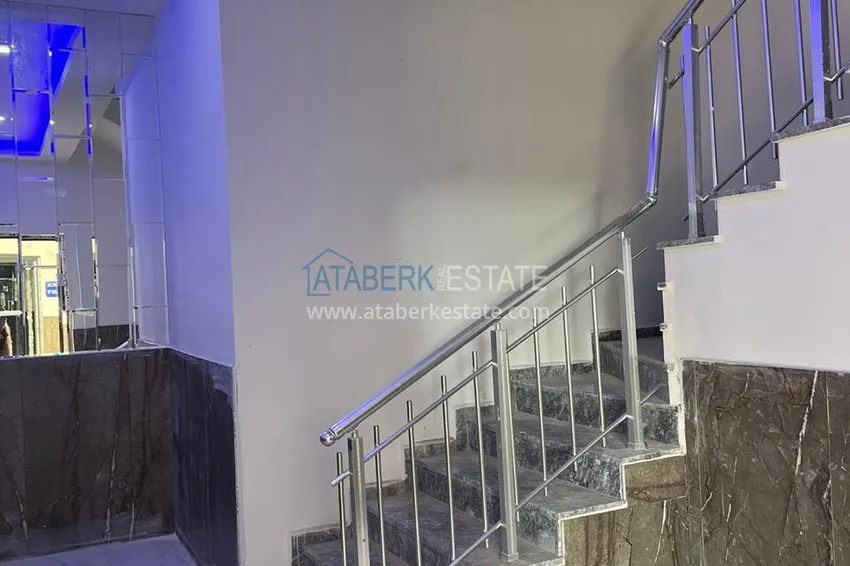 Dwupoziomowy penthouse 4+1 w ultra-luksusowym kompleksie z prywatną plażą — Alanya, Kestel 15 