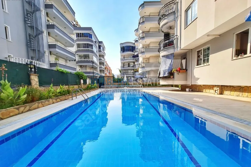 Trzypokojowe mieszkanie pod klucz - nowe meble, odnowione, Alanya, dzielnica Oba 8 
