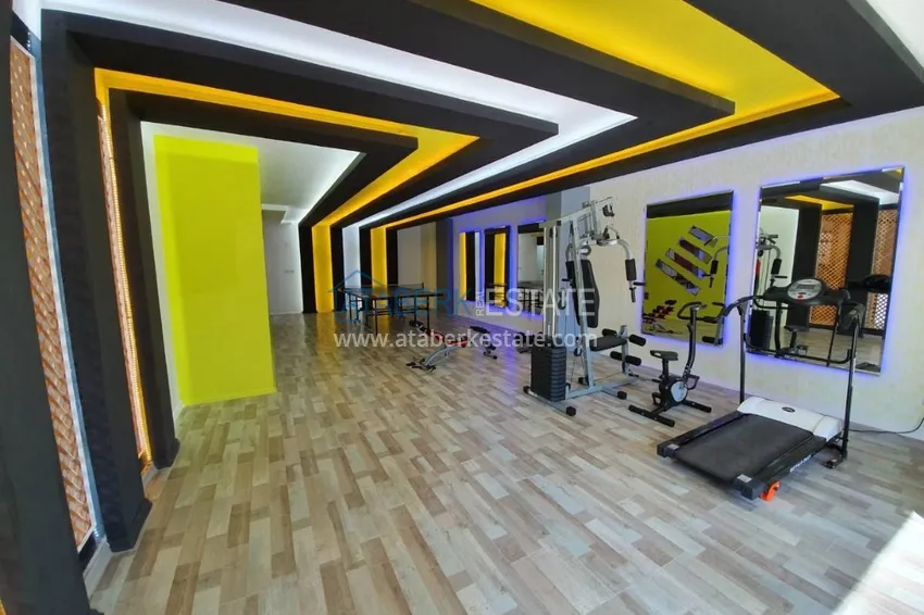 Umeblowany apartament 2+1 z widokiem na góry w Mahmutlar, Alanya 10 