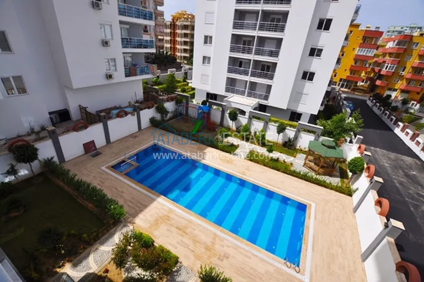 Kupuj  Umeblowany apartament 2+1 z widokiem na góry w Mahmutlar, Alanya 12 