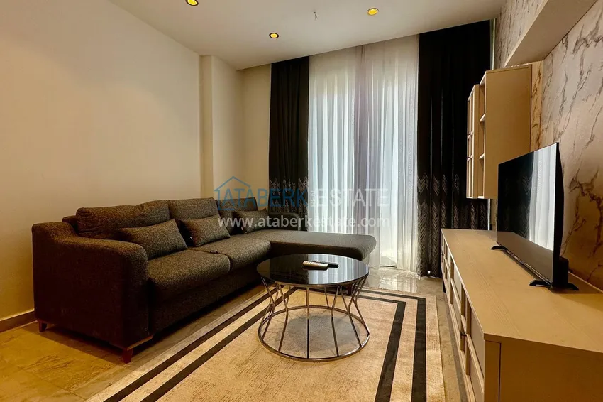 Kupuj  Umeblowany apartament z widokiem na morze w kompleksie premium — Tosmur, Alanya 1 