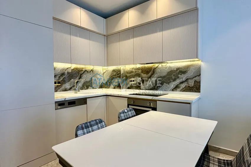 Kupuj  Umeblowany apartament z widokiem na morze w kompleksie premium — Tosmur, Alanya 2 