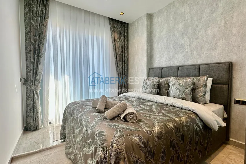 Kupuj  Umeblowany apartament z widokiem na morze w kompleksie premium — Tosmur, Alanya 3 