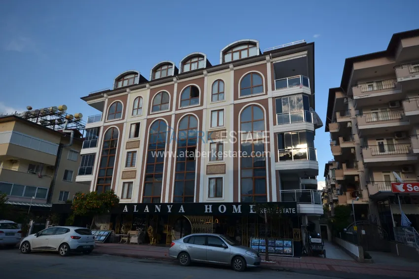 Przytulne umeblowane mieszkanie 2+1 350 metrów od morza - dzielnica Oba, Alanya  3 