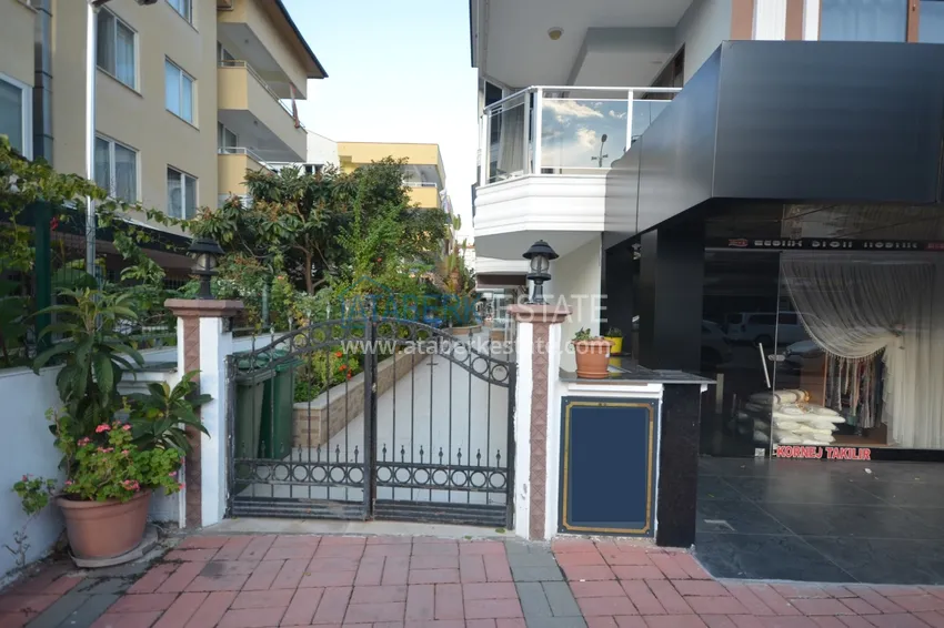 Przytulne umeblowane mieszkanie 2+1 350 metrów od morza - dzielnica Oba, Alanya  4 