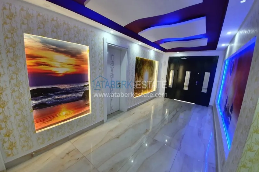 Umeblowany apartament 2+1 z widokiem na góry w Mahmutlar, Alanya 7 