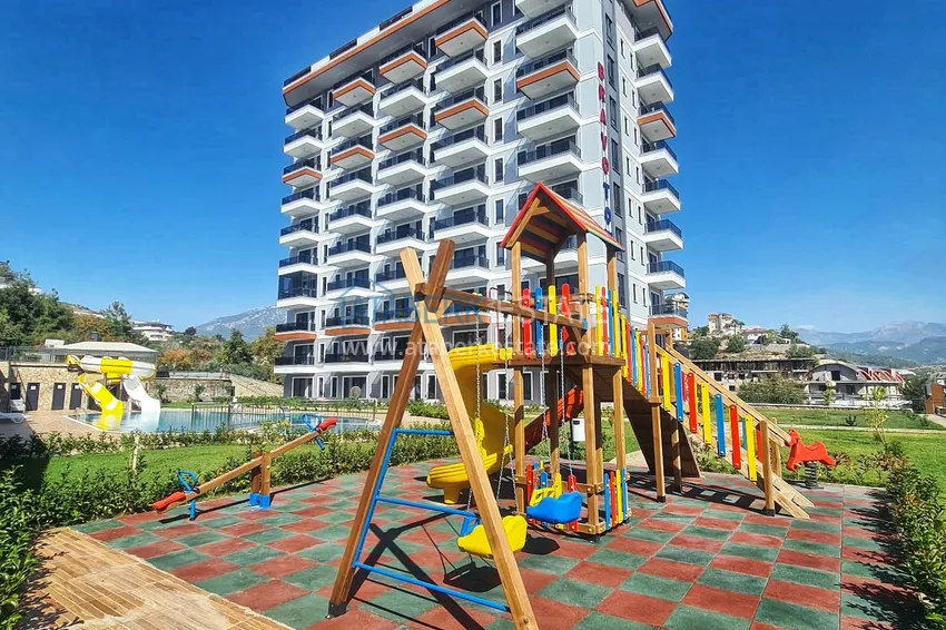 Dobrze wykończony apartament z jedną sypialnią w Demirtas, Alanya 12 