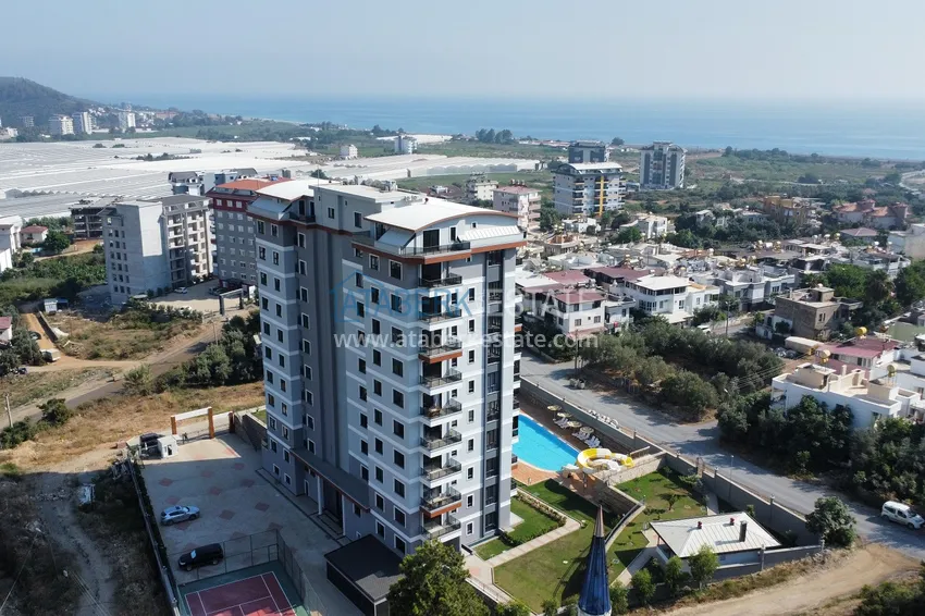 Dobrze wykończony apartament z jedną sypialnią w Demirtas, Alanya 3 