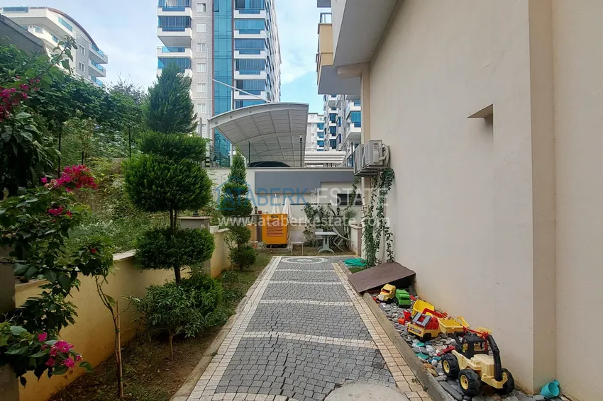 Umeblowane mieszkanie z dwiema sypialniami w przytulnym kompleksie — Alanya, dzielnica Mahmutlar 6 